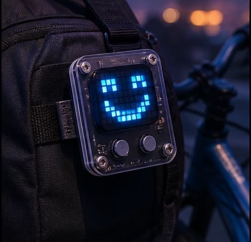 BikeMood 骑行徽章 AI 概念效果图