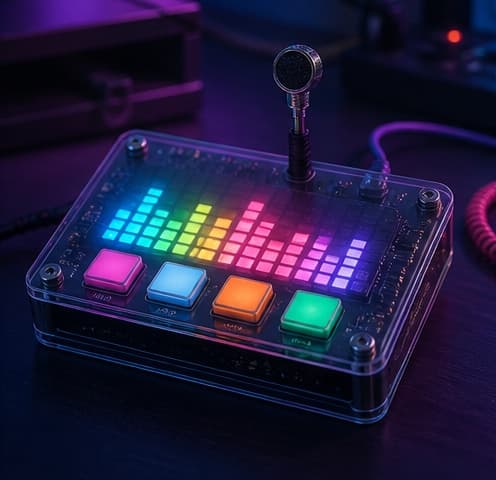 DeskBeat 节拍盒 AI 概念效果图